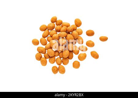 Arachis hypogaea - arachides biologiques frites au Japon Banque D'Images