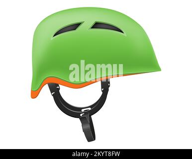 illustration vectorielle de l'équipement d'escalade du casque isolée sur fond blanc Banque D'Images