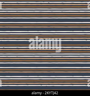 Motif simple sans couture avec lignes irrégulières dessinées à la main Illustration de Vecteur