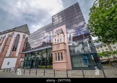 Musée Naturhistorisches, Reichklarastraße, Mayence, Rheinland-Pfalz, Allemagne Banque D'Images