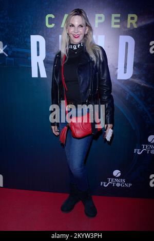 Mexico, Mexique. 1st décembre 2022. Shanik Berman assiste au tapis rouge de tennis Fest Rafael Nadal V. Casper Ruud à la bague de la Mexico. Sur 1 décembre 2022 à Mexico, Mexique. (Image de crédit : © Jorge Gonzalez/eyepix via ZUMA Press Wire) Banque D'Images