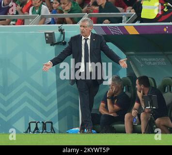 Doha, Qatar. 02nd décembre 2022. 2 décembre 2022, Stade de la ville d'éducation, Doha, QAT, Coupe du monde FIFA 2022, Groupe H, Corée du Sud contre Portugal, dans l'image Fernando Santos entraîneur du Portugal crédit: dpa Picture Alliance/Alamy Live News Banque D'Images