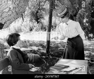 Julie Christie, Dominic Guard, sur le film, « The Go-Between », distributeurs de films MGM-EMI, 1971 Banque D'Images