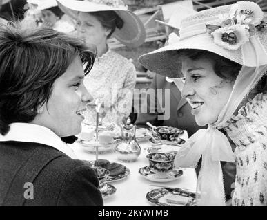 Julie Christie, Dominic Guard, sur le film, « The Go-Between », distributeurs de films MGM-EMI, 1971 Banque D'Images