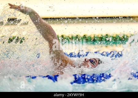 ROTTERDAM, PAYS-BAS - DÉCEMBRE 2: Jesse met en compétition dans les hommes, 50m BacktStroke, finales pendant le RQM Rotterdam qualification rencontre - jour 2 à Zwemcentrum Rotterdam sur 2 décembre 2022 à Rotterdam, pays-Bas (photo de Jeroen Meuwsen/Orange Pictures) Maison du sport crédit: Orange Pics/BV Alay Live News Banque D'Images