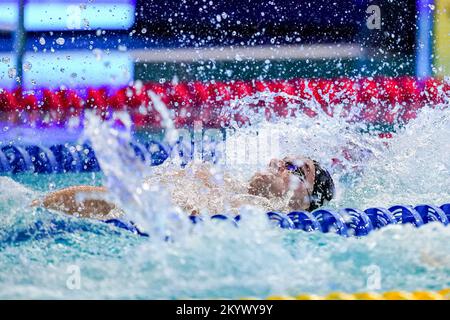ROTTERDAM, PAYS-BAS - DÉCEMBRE 2: Jesse met en compétition dans les hommes, 50m BacktStroke, finales pendant le RQM Rotterdam qualification rencontre - jour 2 à Zwemcentrum Rotterdam sur 2 décembre 2022 à Rotterdam, pays-Bas (photo de Jeroen Meuwsen/Orange Pictures) Maison du sport crédit: Orange Pics/BV Alay Live News Banque D'Images