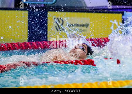 ROTTERDAM, PAYS-BAS - DÉCEMBRE 2: Jesse met en compétition dans les hommes, 50m BacktStroke, finales pendant le RQM Rotterdam qualification rencontre - jour 2 à Zwemcentrum Rotterdam sur 2 décembre 2022 à Rotterdam, pays-Bas (photo de Jeroen Meuwsen/Orange Pictures) Maison du sport crédit: Orange Pics/BV Alay Live News Banque D'Images