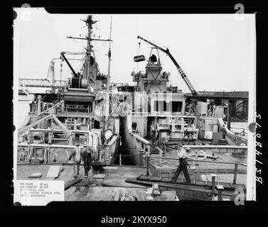 AM-488 et 491 et 492 , navires, navires, bateaux, Histoire navale, Marine Banque D'Images