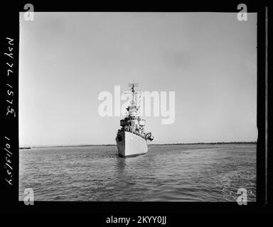 DD-458 Macomb , navires, navires de la marine, bateaux, Histoire navale, Marine Banque D'Images