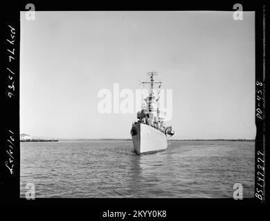 DD-458 Macomb , navires, navires de la marine, bateaux, Histoire navale, Marine Banque D'Images