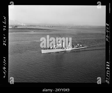 DD-458 Macomb , navires, navires de la marine, bateaux, Histoire navale, Marine Banque D'Images