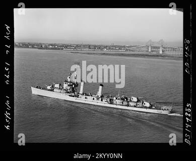 DD-458 Macomb , navires, navires de la marine, bateaux, Histoire navale, Marine Banque D'Images