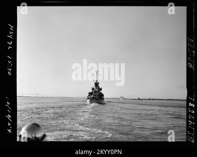 DD-458 Macomb , navires, navires de la marine, bateaux, Histoire navale, Marine Banque D'Images