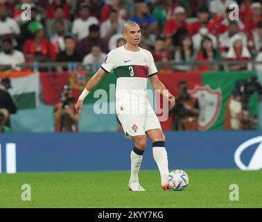 12/02/2022, Education City Stadium, Doha, QAT, coupe du monde FIFA 2022, Groupe H, Corée du Sud contre Portugal, dans l'image le défenseur du Portugal Pepe Banque D'Images