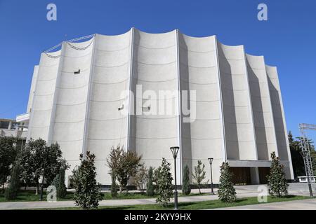 Palais du cinéma Alisher Navoi, rue Pahtakor, Tachkent central, province de Tachkent, Ouzbékistan, Asie centrale Banque D'Images