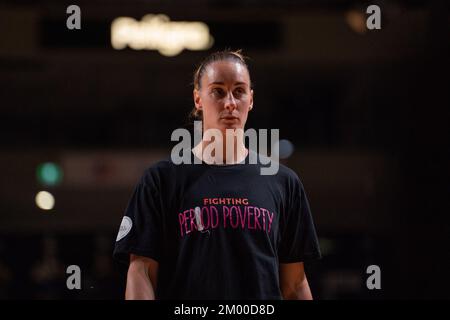 Adélaïde, Australie. 03rd décembre 2022. Adélaïde, Australie du Sud, 3 décembre 2022 : Steph Talbot (7 Adelaide Lightning) regarde pendant le match de Cygnet WNBL entre Adelaide Lightning et Southside Flyers à l'aréna Adelaide 36ers à Adélaïde, en Australie. (NOE Llamas/SPP) crédit: SPP Sport Press photo. /Alamy Live News Banque D'Images