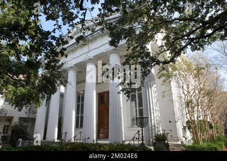 Une vue de Sainte Marie de l'Annonciation à Charleston, Caroline du Sud Banque D'Images