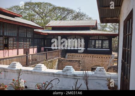 Musée culturel Nyaung Shwe Inle Lake Myanmar Banque D'Images