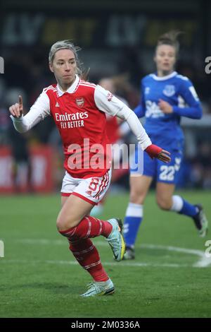 Borehamwood, Royaume-Uni. 03rd décembre 2022. Jordan Nobbs of Arsenal Women lors du match de Super League 1 entre Arsenal Women et Everton Women à Meadow Park, Borehamwood, Angleterre, le 3 décembre 2022. Photo de Joshua Smith. Utilisation éditoriale uniquement, licence requise pour une utilisation commerciale. Aucune utilisation dans les Paris, les jeux ou les publications d'un seul club/ligue/joueur. Crédit : UK Sports pics Ltd/Alay Live News Banque D'Images