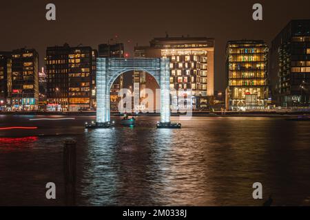 Light Festival Amsterdam 2023 - pays-Bas Banque D'Images