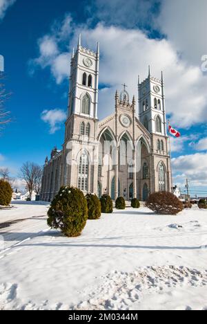 Église Sainte-Anne-de-la-Pérade à Sainte-Anne-de-la-Pérade, Québec, Canada Banque D'Images