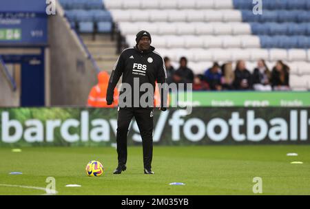 Leicester, Royaume-Uni. 3rd décembre 2022. Emile Heskey responsable du développement du football de WomenÕs pour Leicester City avant le match de la Super League des femmes de la FA au King Power Stadium, Leicester. Crédit photo à lire : Darren Staples/Sportimage crédit : Sportimage/Alay Live News Banque D'Images