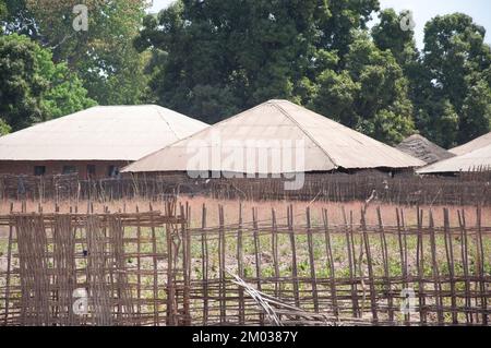 Zone rurale, Priame, région de Bafata, Guinée-Bissau Banque D'Images