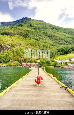 Flam, Norvège Banque D'Images