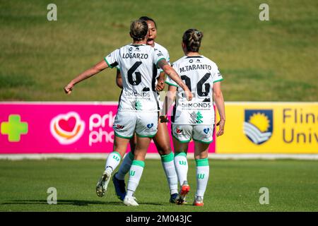 Adélaïde, Australie. 04th décembre 2022. Adélaïde, Australie méridionale, 4 décembre 2022 : Sydney Cummings (20 Western United) célèbre le premier but de son équipe lors du match Liberty A-League entre Adélaïde United et Western United au ServiceFM Stadium d'Adélaïde, en Australie. (NOE Llamas/SPP) crédit: SPP Sport Press photo. /Alamy Live News Banque D'Images