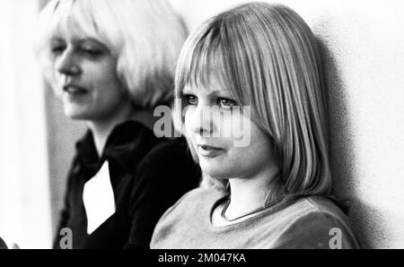 Le congrès étudiant Education démocratique de la jeunesse socialiste allemande des travailleurs (SDAJ) orientée vers le DKP, le 01.03.1975 à Brême, Allemagne, Europe Banque D'Images