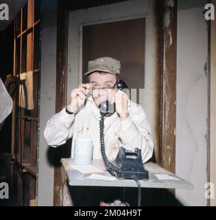 Jack Lemmon. Acteur américain, 1925-2001. Photo lors d'une apparition à la télévision américaine 1963. Roland Palm réf. 5:36:12 Banque D'Images