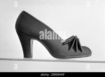 La mode des femmes en 1950s. La chaussure de l'année 1950. Suède 1950 réf. i508 Banque D'Images