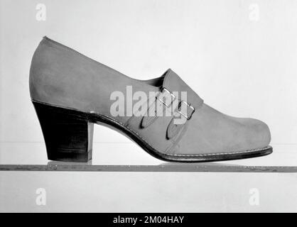 La mode des femmes en 1950s. La chaussure de l'année 1950. Suède 1950 réf. i1720 Banque D'Images