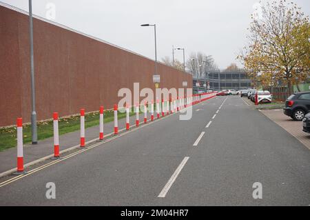 04/12/2022 HMP Thameside, vue générale extérieur . HMP Thameside est une prison de réinstallation de catégorie B dans la région de Thamesmead du Royal Borough de Greenwich, dans le sud-est de Londres Banque D'Images