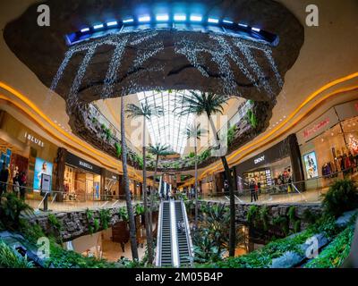 Macao, 10 2013 FÉVRIER - vue intérieure de l'hôtel Londoner Banque D'Images