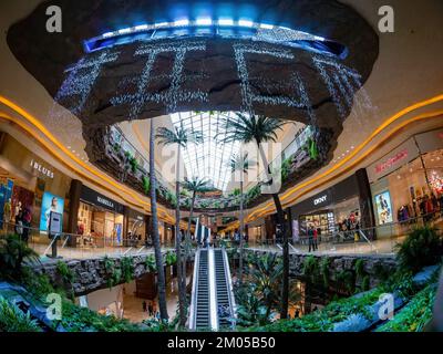 Macao, 10 2013 FÉVRIER - vue intérieure de l'hôtel Londoner Banque D'Images