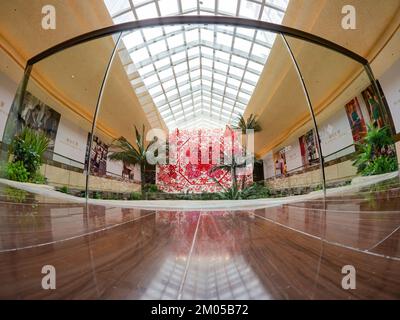 Macao, 10 2013 FÉVRIER - vue intérieure de l'hôtel Londoner Banque D'Images