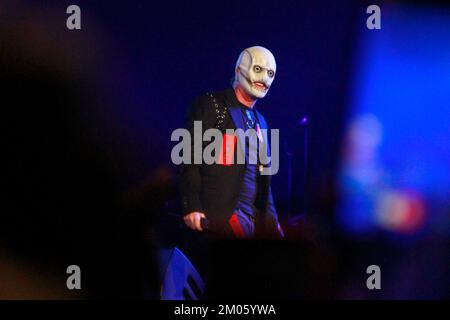 Istanbul, Turquie. Toluca, Mexique. 03rd décembre 2022. Corey Taylor, chanteur du groupe américain Slipnest, se produit sur scène au cours du deuxième jour du festival The Hell and Heaven Metal Fest à Foro Pegaso. Sur 03 décembre 2022 à Toluca, Mexique. (Credit image: © Carlos Santiago/eyepix via ZUMA Press Wire) Credit: ZUMA Press, Inc./Alamy Live News Banque D'Images