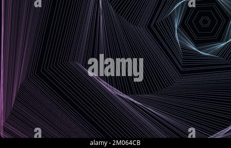 Arrière-plan abstrait les lignes dégradés de couleur Illustration de Vecteur