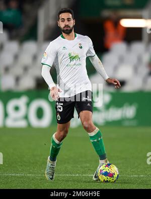 Ruben Gonzalez de Real Racing Club pendant la Liga Smartbank à El Sardinero sur 4 décembre 2022, à Santander, Cantabrie, Espagne Banque D'Images