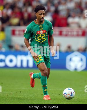 Abdou Diallo du Sénégal lors de la coupe du monde de la FIFA Round of Sixteen au stade Al-Bayt à Al Khor, Qatar. Date de la photo: Dimanche 4 décembre 2022. Banque D'Images