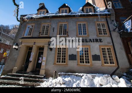 Funiculaire de Québec, Québec, Canada Banque D'Images