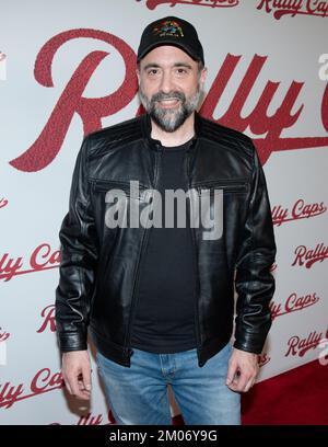 3 décembre 2022, Hollywood, Calidornia, Etats-Unis: Aaron Magnani participe à la projection privée de tapis rouge de â€˜Rally Capsâ (Credit image: © Billy Bennight/ZUMA Press Wire) Banque D'Images