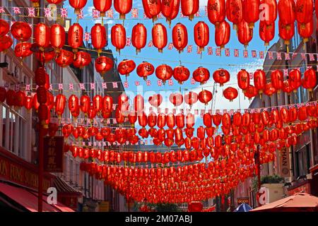 Chinatown, Gerrard St, SOHO, Londres, Angleterre, ROYAUME-UNI, W1D 5PT Banque D'Images