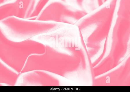 Tissu de texture monochrome couleur Viva Magenta. Arrière-plan monochrome. Couleur tendance 2023. Banque D'Images