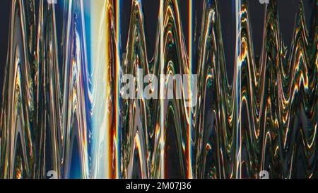 motif rayé de bruit de pixel d'art de glitch Banque D'Images