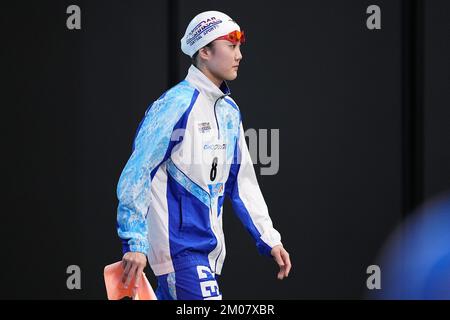 Tokyo, Japon. 4th décembre 2022. URAN Noda natation : Japon Open 2022 finale féminine aux papillons 100m au Centre international de natation de Tatsumi à Tokyo, Japon . Credit: AFLO SPORT/Alay Live News Banque D'Images