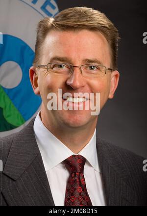 Bureau de la sécurité chimique et de la prévention de la pollution - Clive Davies Portrait , Agence de protection de l'environnement Banque D'Images