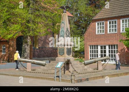 Kriegerdenkmal 1870-71, Bad Bevensen, Niedersachsen, Allemagne Banque D'Images