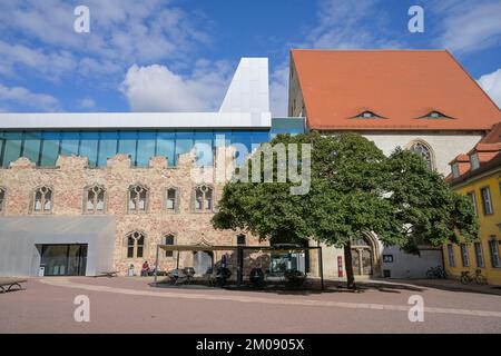 Burghof, Kunstmuseum, Moritzburg, Friedemann-Bach-Platz, Halle an der Saale, Sachsen-Anhalt, Allemagne Banque D'Images